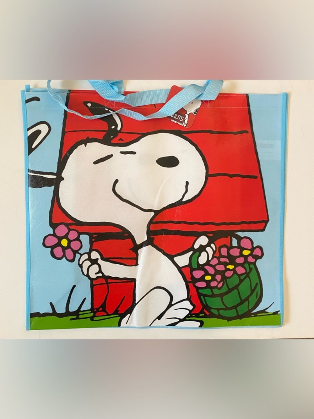 NEW! Peanuts Snoopy Reusable Shopping Bag/Gift